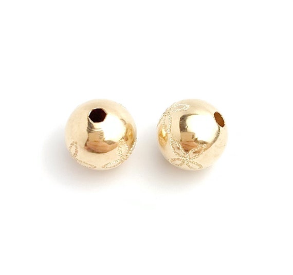 8mm Stardust Flower Bead