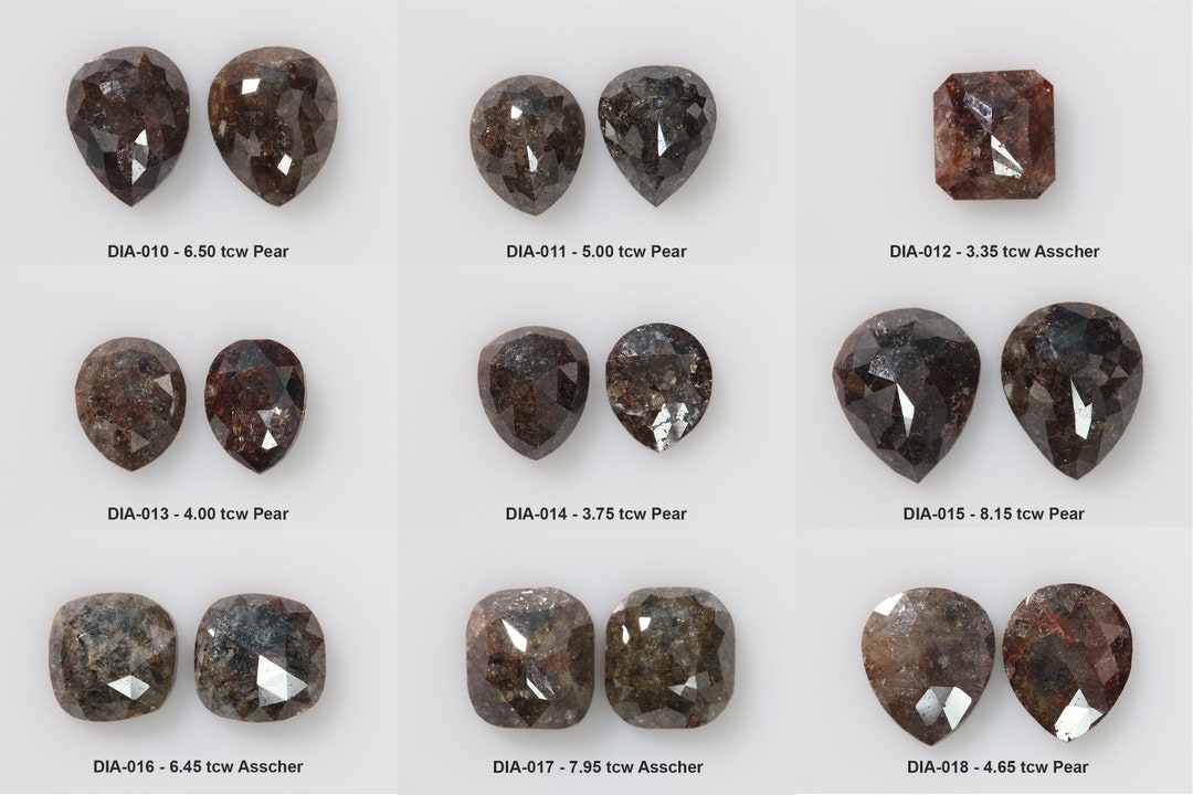 Natural Diamonds, Choose (DIA-010 to 018) - Etsy