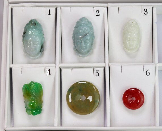 Natural Jade Pendants, Choose Your Design (JP012)