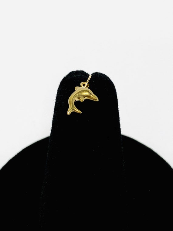 Pretty 5mm X 10mm dolphin findings/charm sku #2196-C
