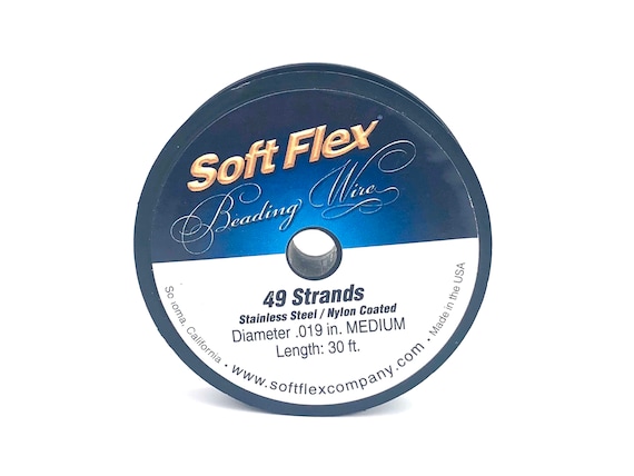 Soft flex purple beading wire , SKU #070714