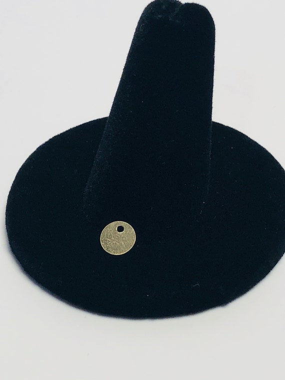 14K Gold Filled Shimmering 6mm Round Disc 1.2mm Hole Sku #400C7B100