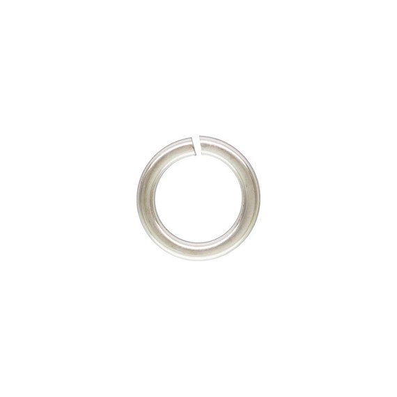 Jump Ring C&L 22ga (0.64x4.0mm), Sterling Silver. Made in USA. #50044405