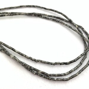 Chapelet de perles en jaspe carte Sku#M2759