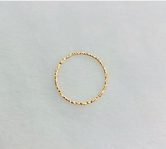 12mm Round Ring 14k Gold Filled