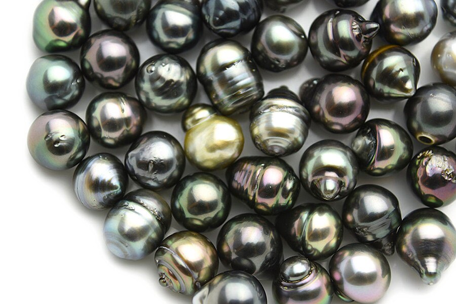 Tahitian Pearls, sizes 8 to 11mm (RF 015), Tahiti Pearls, Tahitian
