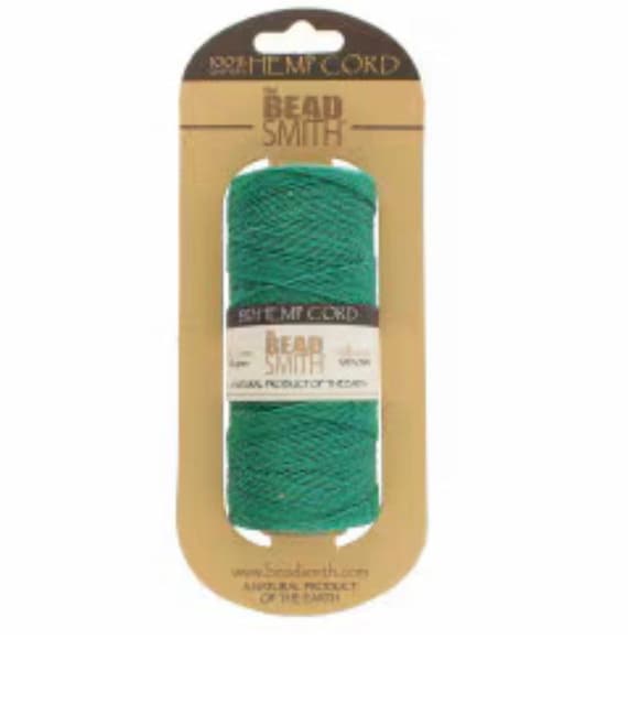 50gm green hemp twine, SKU#HEMP10DG