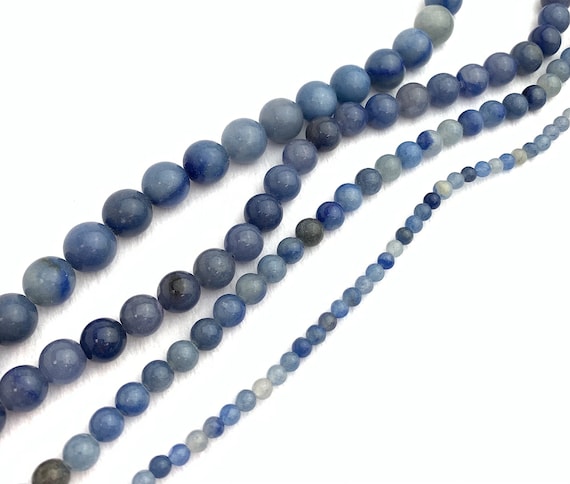 Blue Aventurine Bead Strand Sku#M2883