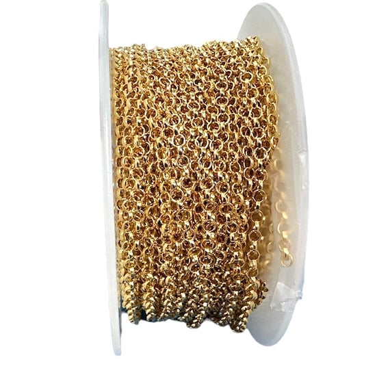 2.3 Rolo Chain, Per Foot, 14K Gold Filled