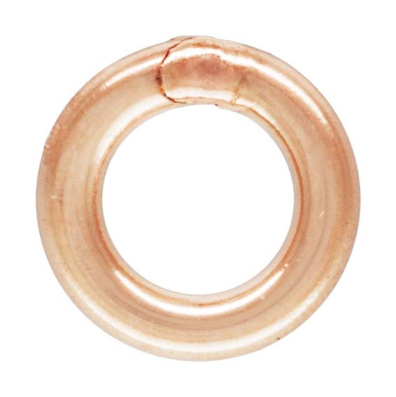 Made in USA #4804425C Jump Ring 22ga .025x.120 0.64x3.0mm 14k gold filled CL RGP