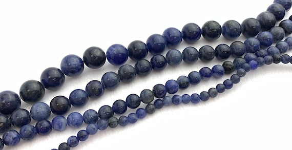 Blue Vein Jasper Bead strand