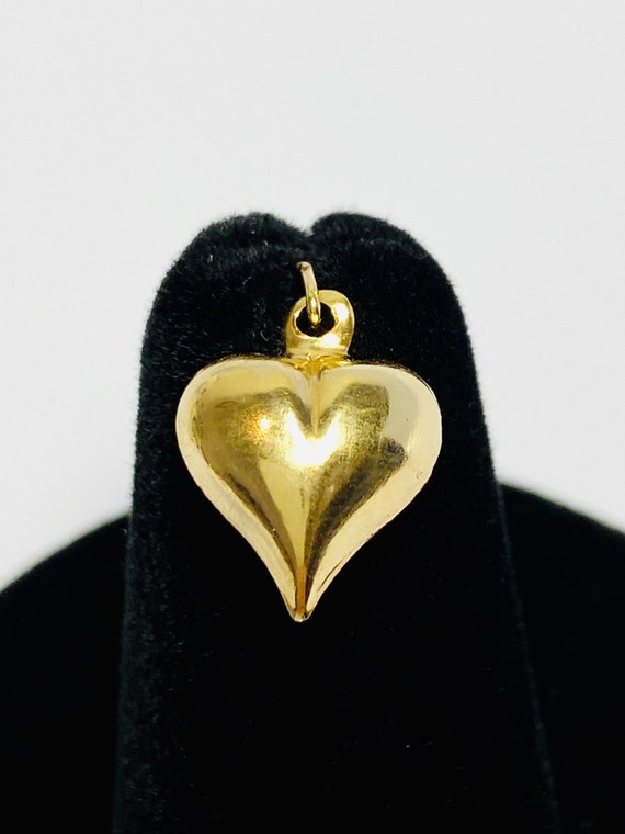 Flawless 3mm X 12mm 14K Gold Filled Round Heart Shaped Finding/Charm Sku #2025-C