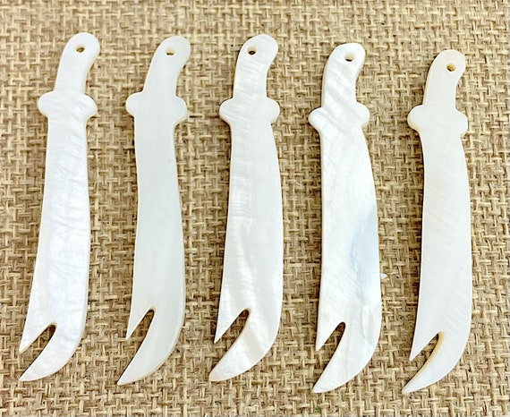 Mother of Pearl Sword Charm