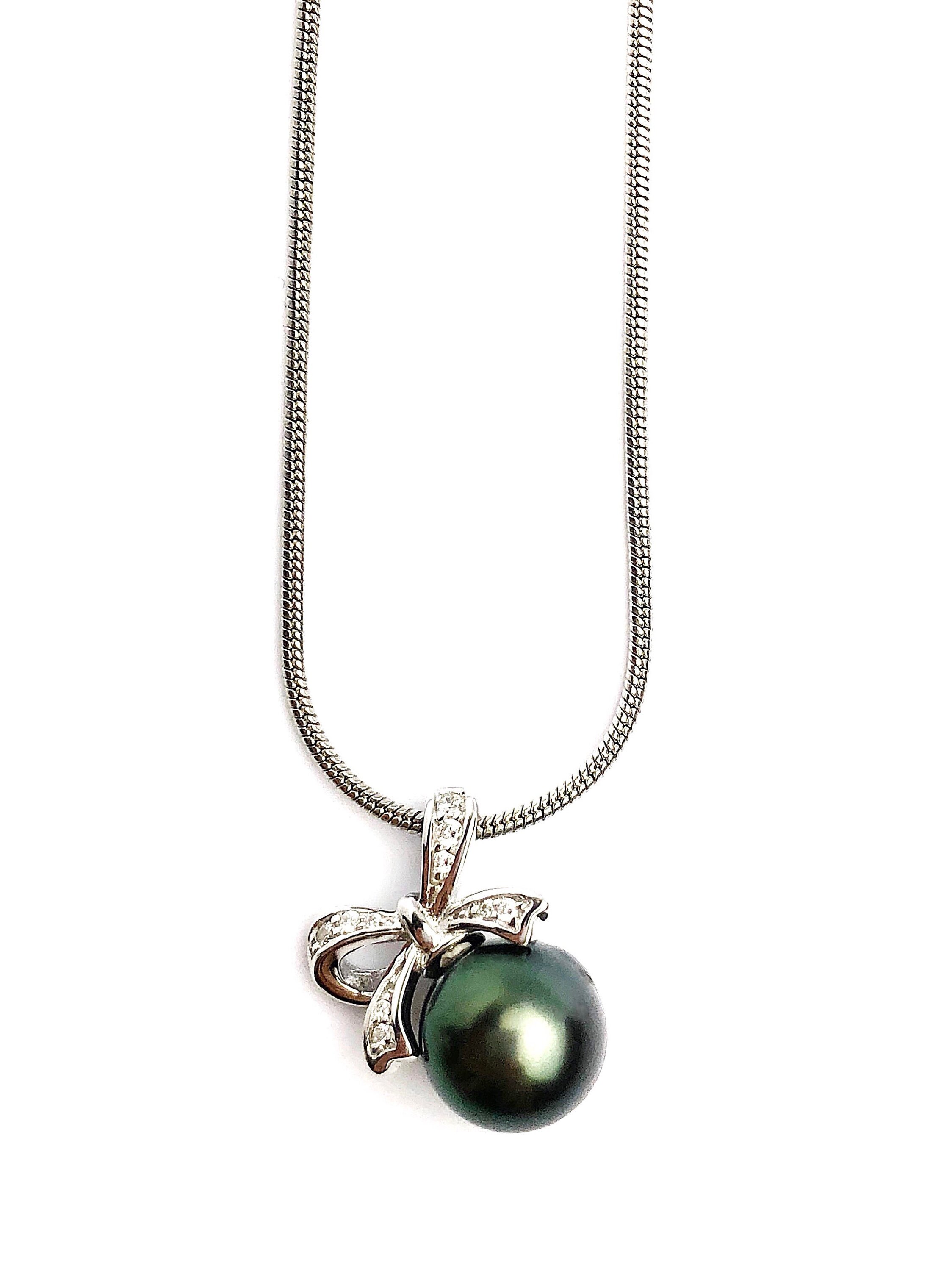 Sterling Silver Pearl Pendant Setting 