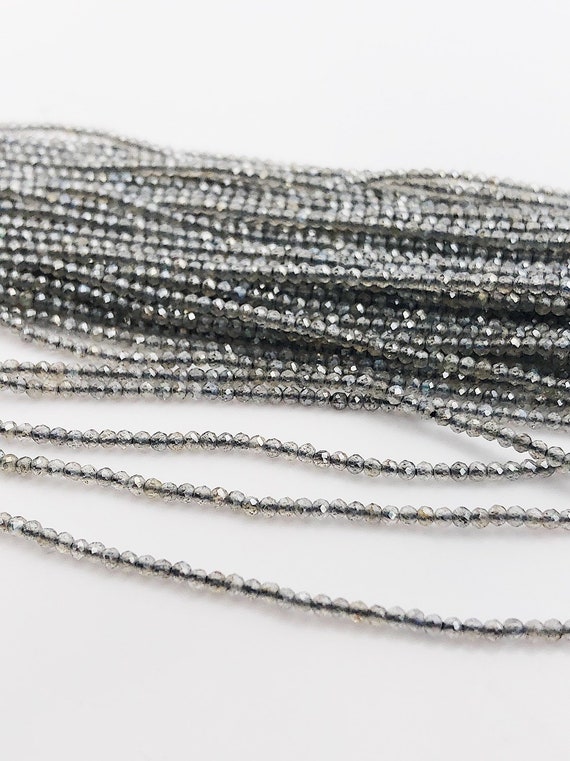 HALF OFF SALE - Labradorite Gemstone Beads, Full Strand, Semi Precious Gemstone, 13"