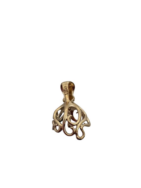 14K solid yellow gold bail, SKU# TP-078