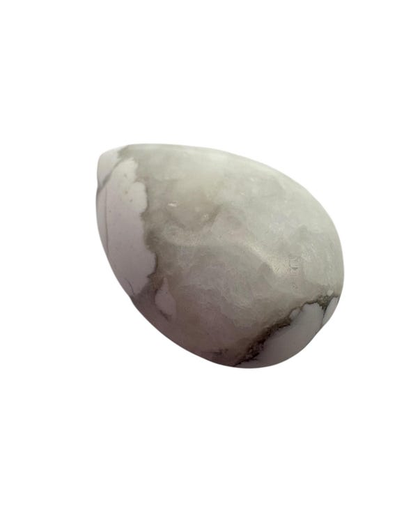 Howlite Cabochon,Jade Gemstone, tear drop shape Jade Gemstone . SKU#M1968