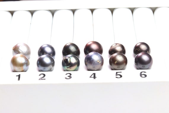 Paired Tahitian Pearl Matched Sets (12-13mm), Pick Your Pearls! (PLP003)