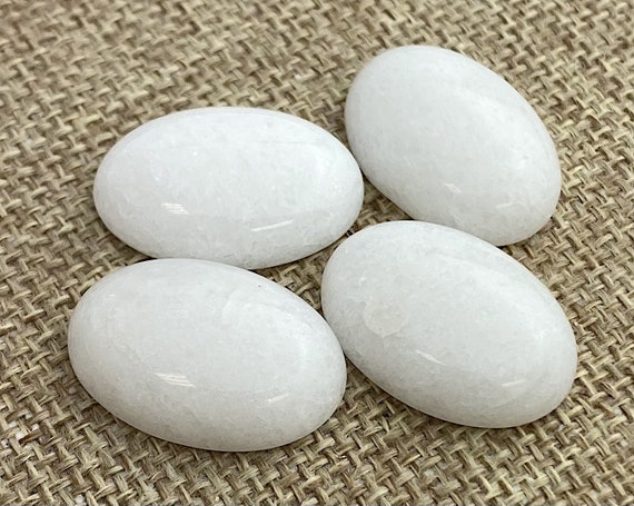 Mutton Fat Jade Oval Cabochon Sku#M2102