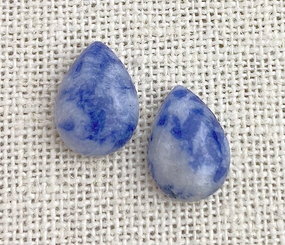 Blue Dot Jasper Cabochon