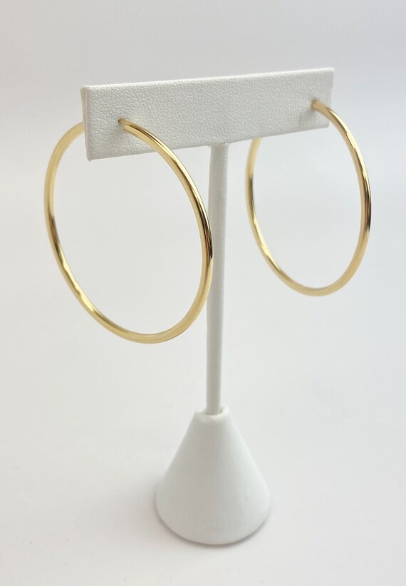 14k Gold Filled Endless Hoop Earrings