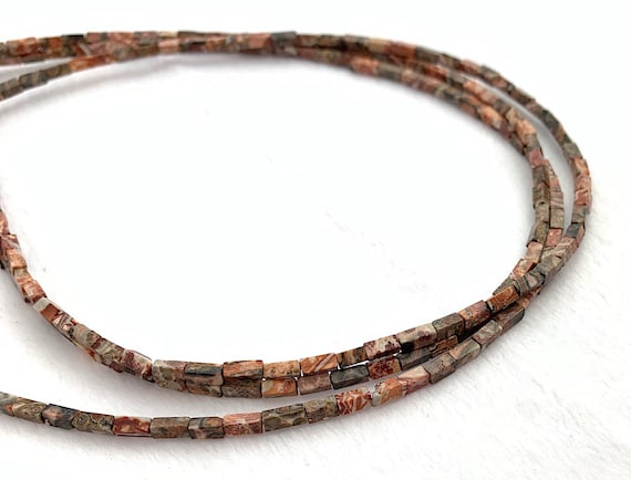 Red Leopard Bead Strand Sku#M2716