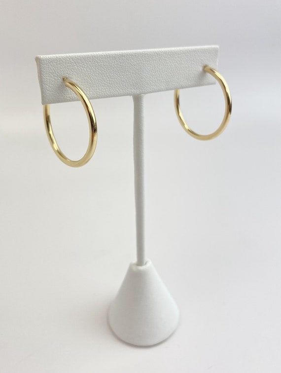 14k Gold Filled Endless Hoop Earrings