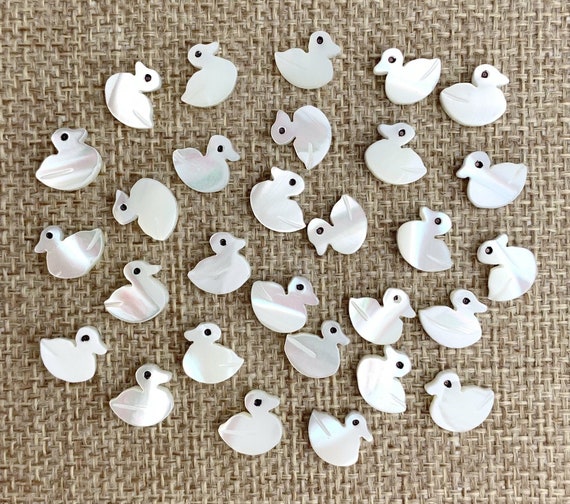 Mother of Pearl Duck Beads Sku#M497