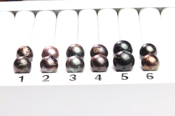 Paired Tahitian Pearl Matched Sets (12-13mm), Pick Your Pearls! (PLP002)