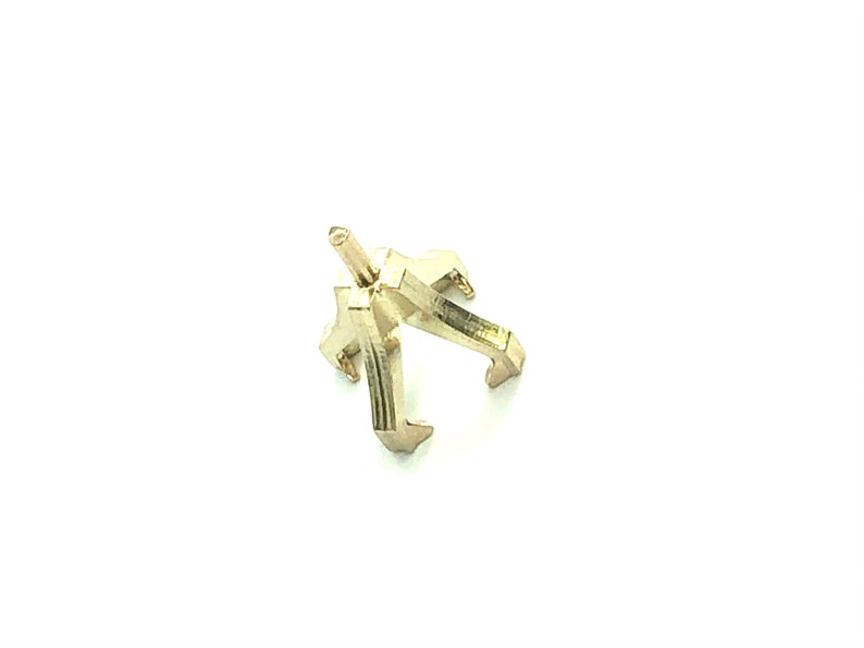 14K Yellow Gold SQ Center WPeg Sku#1.0CT971-5.5