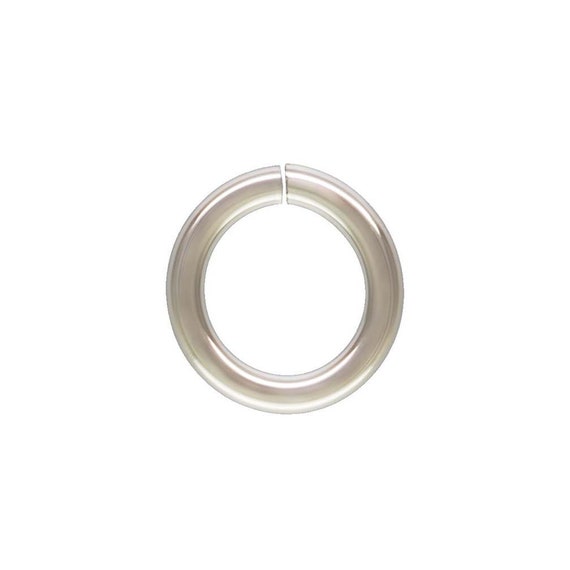 Jump Ring C&L 24ga (0.50x3.0mm), Sterling Silver. Made in USA. #5004415