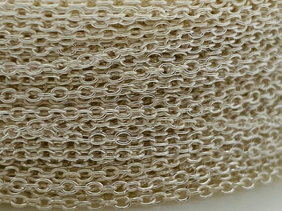 Gorgeous Sterling Silver 1.2mm Cable Chain sku# S927