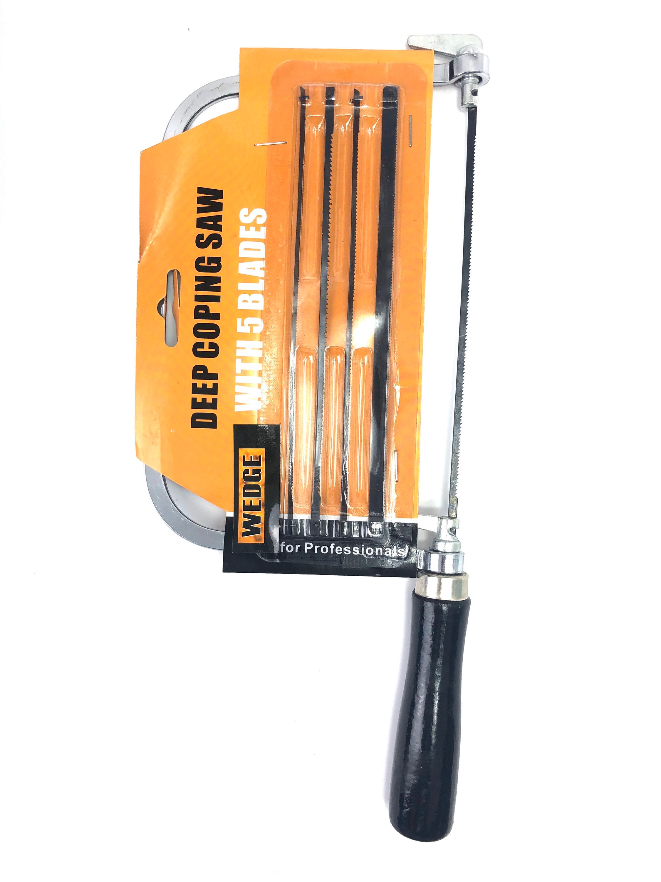 Deep coping saw with 5 blades , SKU# TZ4860