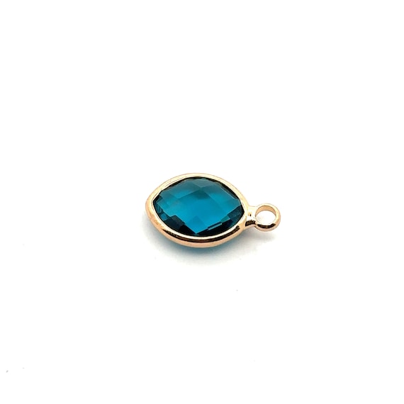 Blue Crystal charm M2156