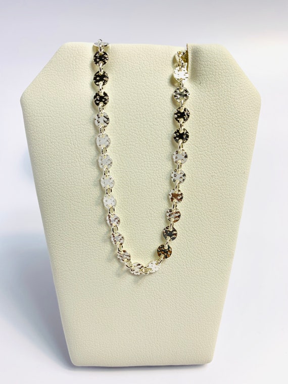 4mm Round Bar Chain Silver. Made in USA. SM 957FD