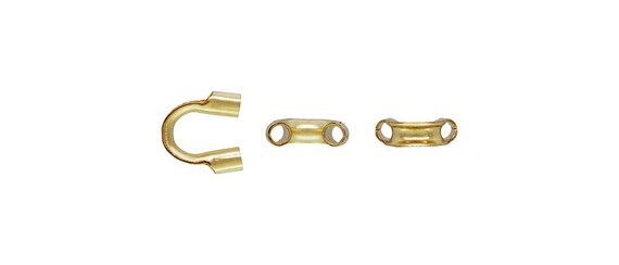 Cable Thimble .045" Hole, 14k gold filled. Made in USA. #4003593L