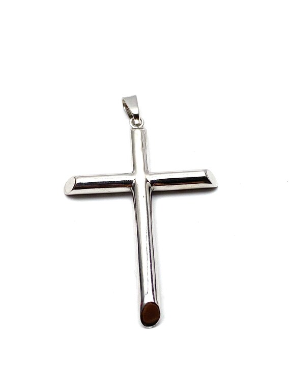 Sterling silver cross pendant, SKU#10037