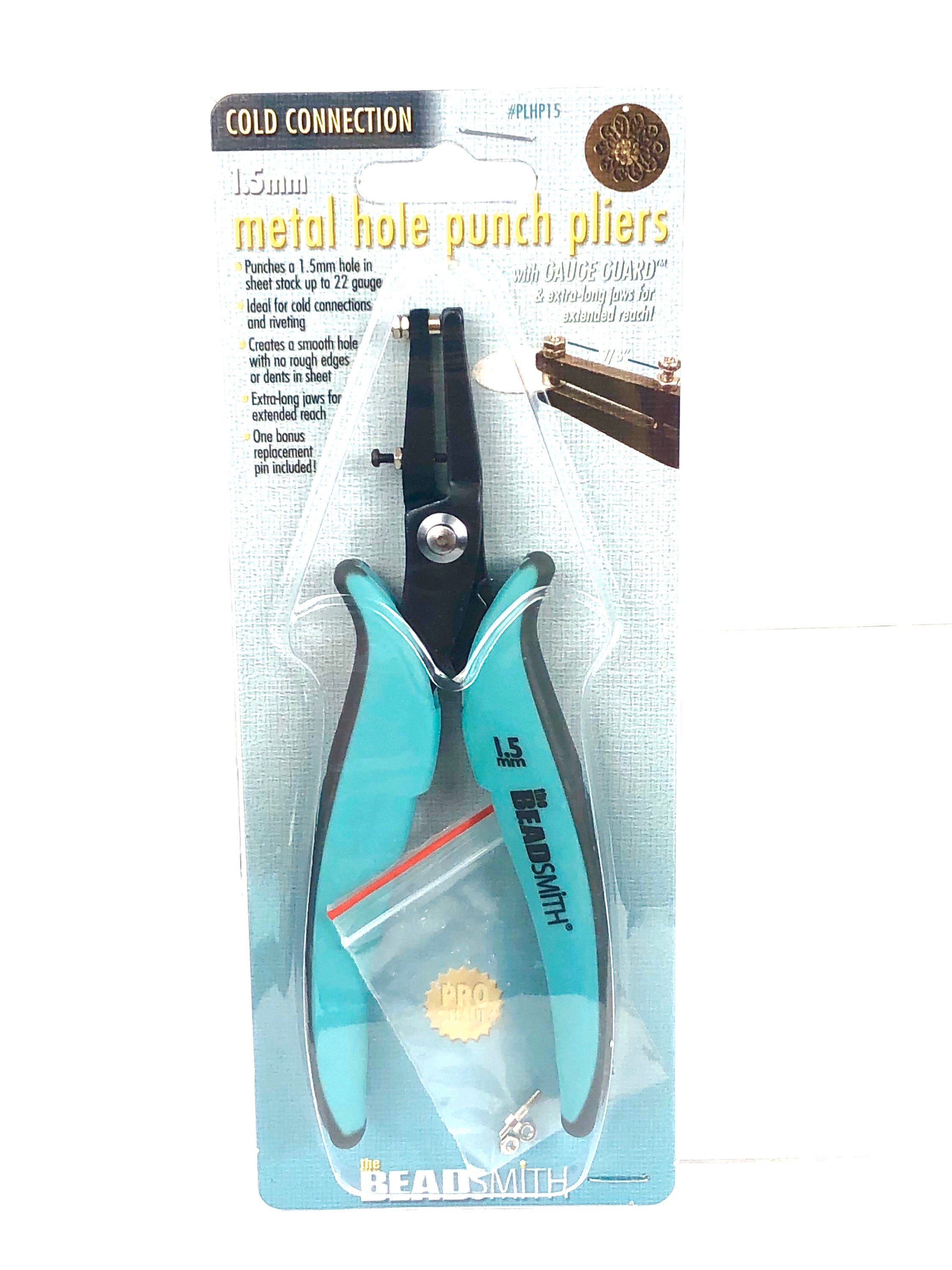 The Beadsmith® 1.5mm Metal Hole Punch For 1.3mm Rivets