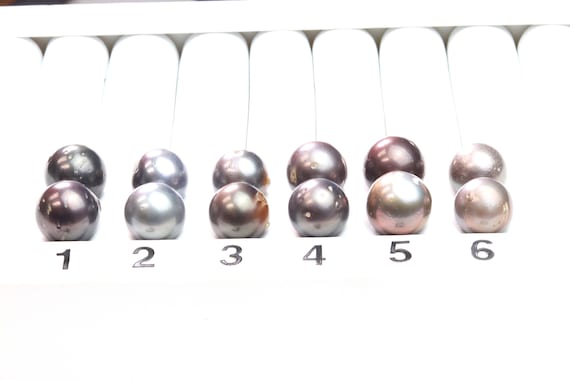 Paired Tahitian Pearl Matched Sets (12-13mm), Pick Your Pearls! (PLP012)