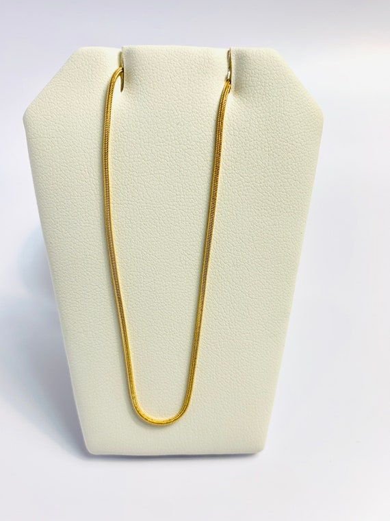 1mm Snake Chain 14k Gold Filled. Made in USA. S 7