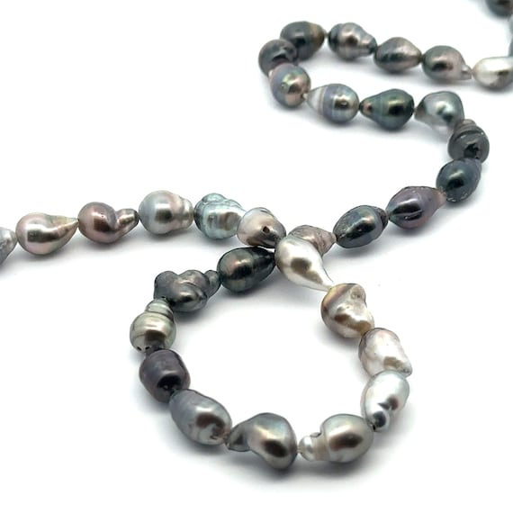 Tahitian keshi pearl strands, SKU#KESHI861