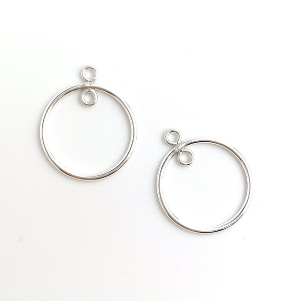 Round Drop w/Closed Jump Ring In&Out