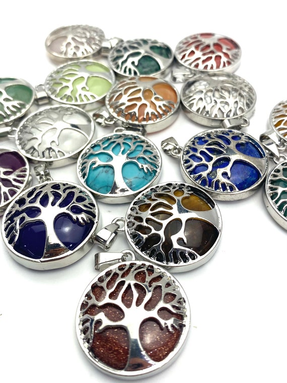 Tree Of Life, Crystal Pendant