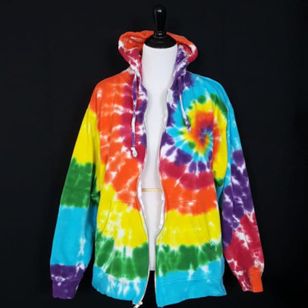 Tie Dye Full Zip Hoody main image 1