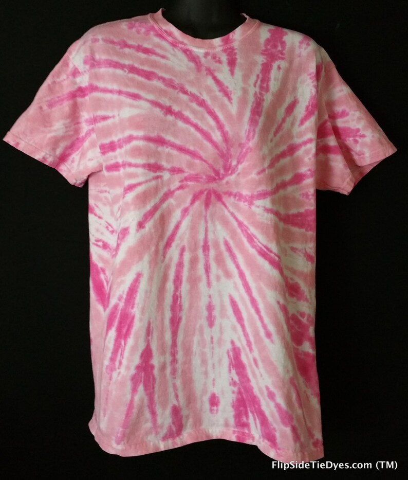 Tie Dye Shirt breast Cancer Awareness hand Dyed Etsy