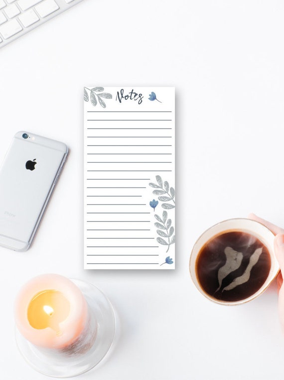 Items similar to Personalized Stationery Notepads Custom Accent Color
