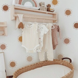 Boho Sun Nursery Wall Decals