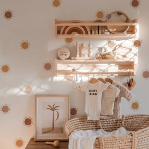 Boho Sun Nursery Wall Decals