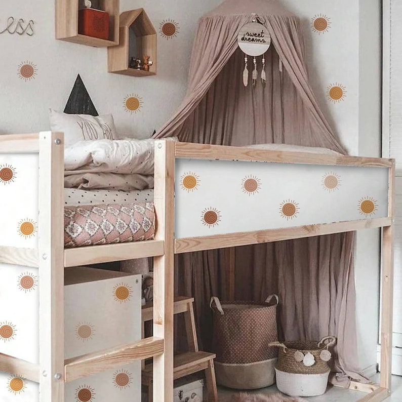 Boho Sun Nursery Wall Decals