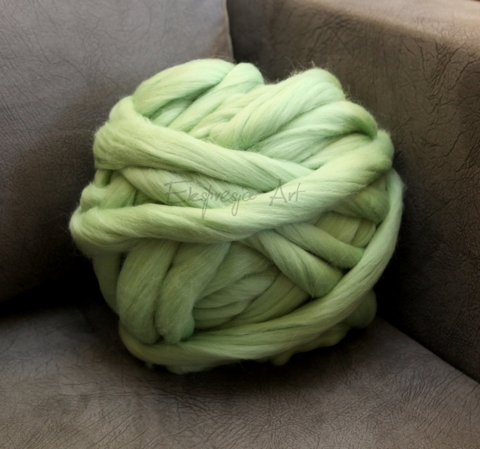 CHUNKY MERINO WOOL wool tops bulky yarn thick wool diy Etsy